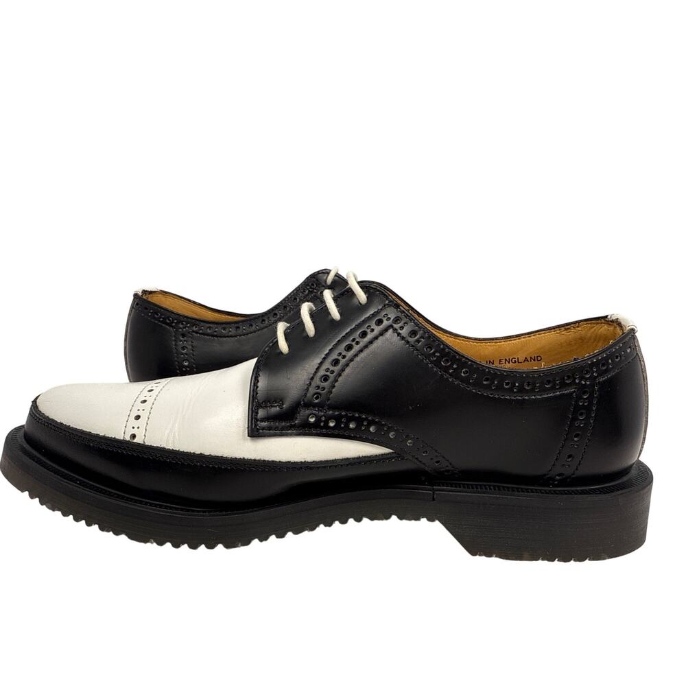 George Cox x Yohji Yamamoto Derby Shoe Womens Spectator Black White Made England - Picture 2 of 16